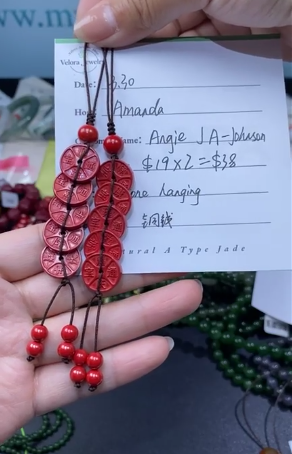 Angie J A - Johnson Special Link from Velora Jewelry