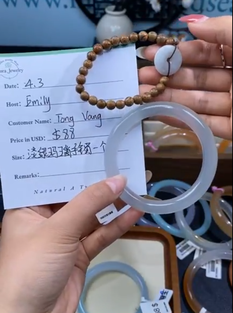 Tong Vang Special Link from Velora Jewelry