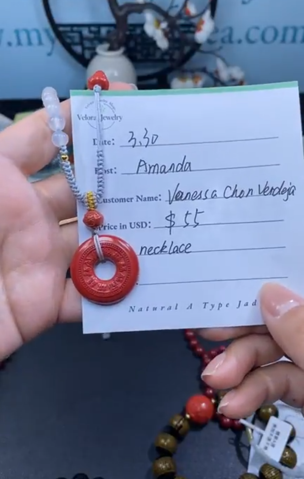 Vanessa Chon Verdeja Special Link from Velora Jewelry