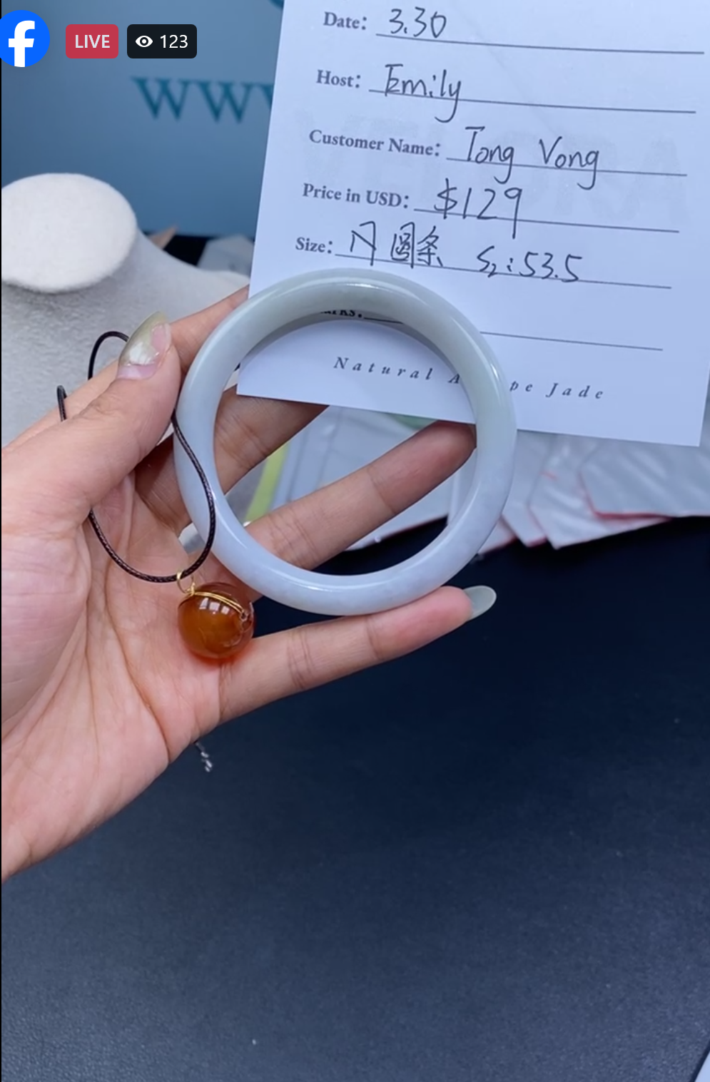 Tong Vang Special Link from Velora Jewelry