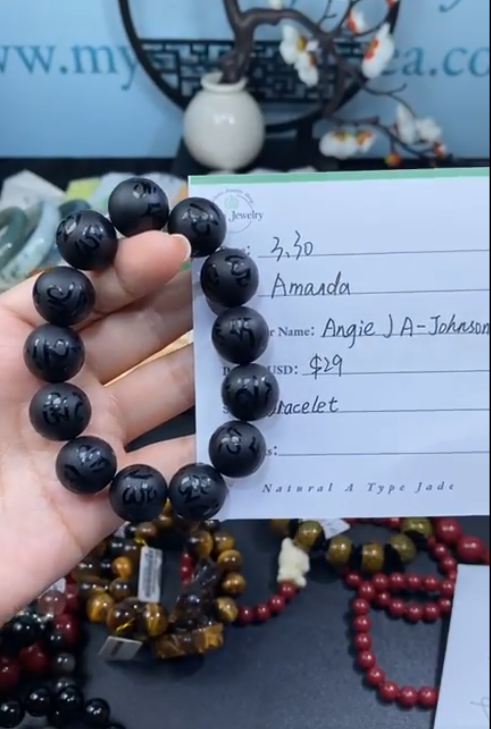 Angie J A - Johnson Special Link from Velora Jewelry