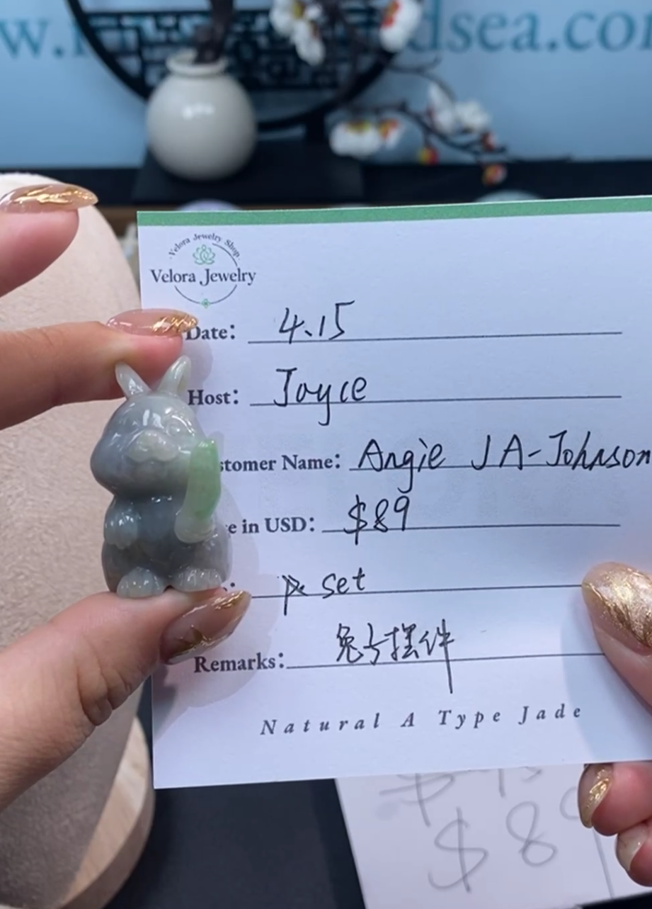 Angie J A-Johnson  Special Link from Velora Jewelry