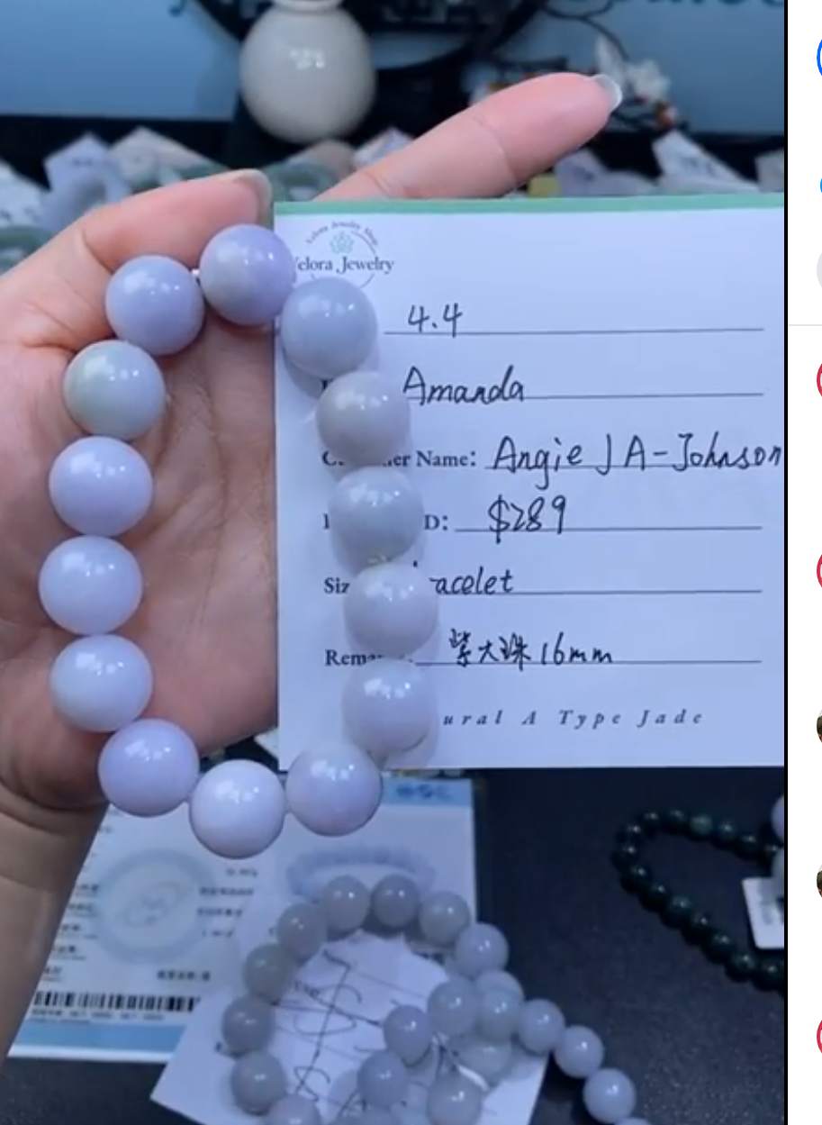 Angie J A-Johnson Special Link from Velora Jewelry