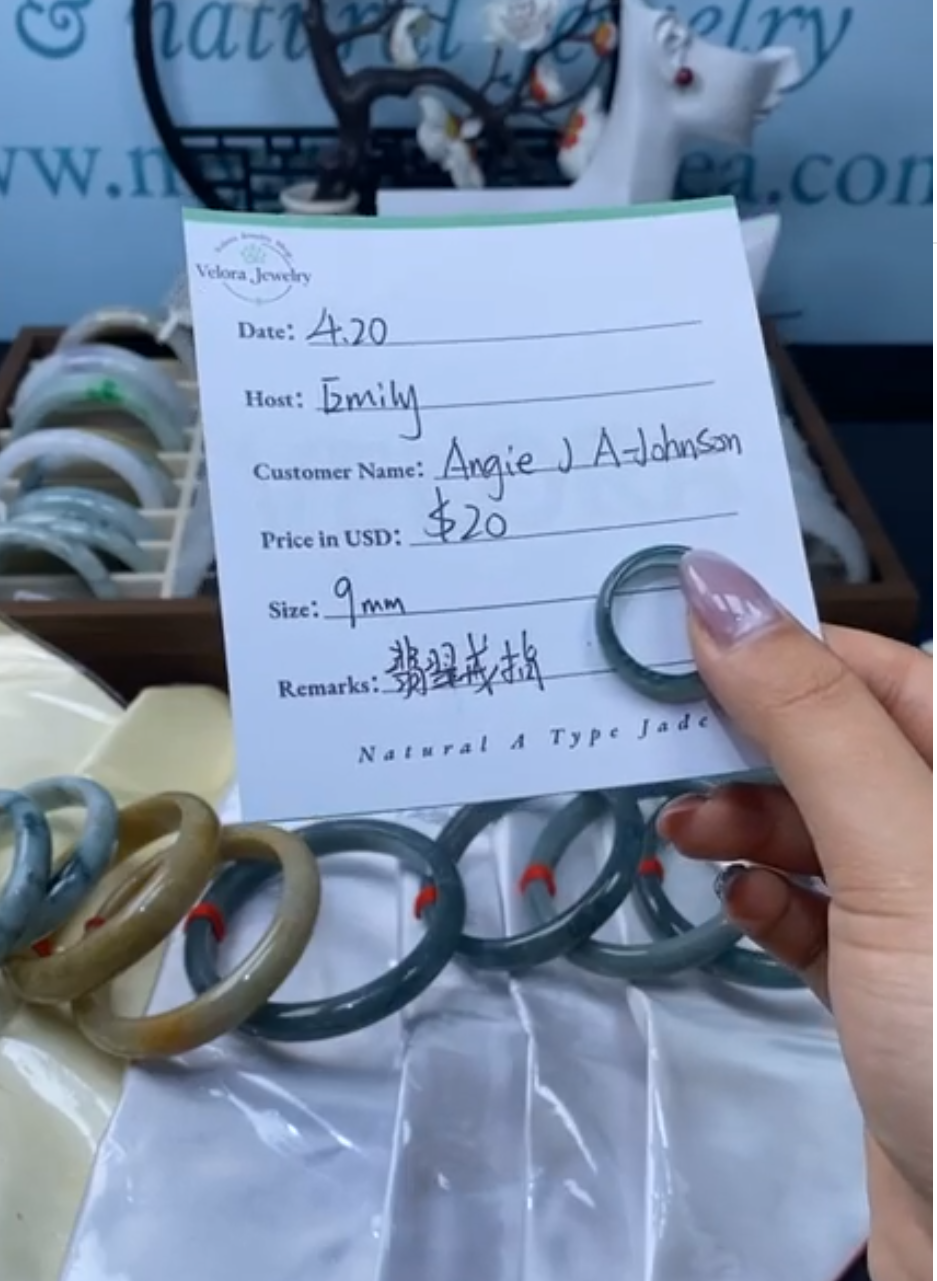 Angie J A-Johnson Special Link from Velora Jewelry