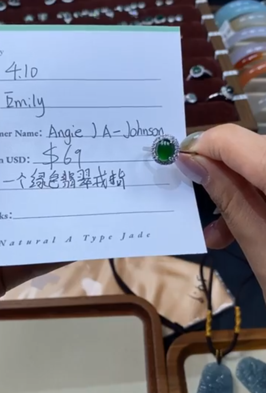 Angie J A-Johnson Special Link from Velora Jewelry