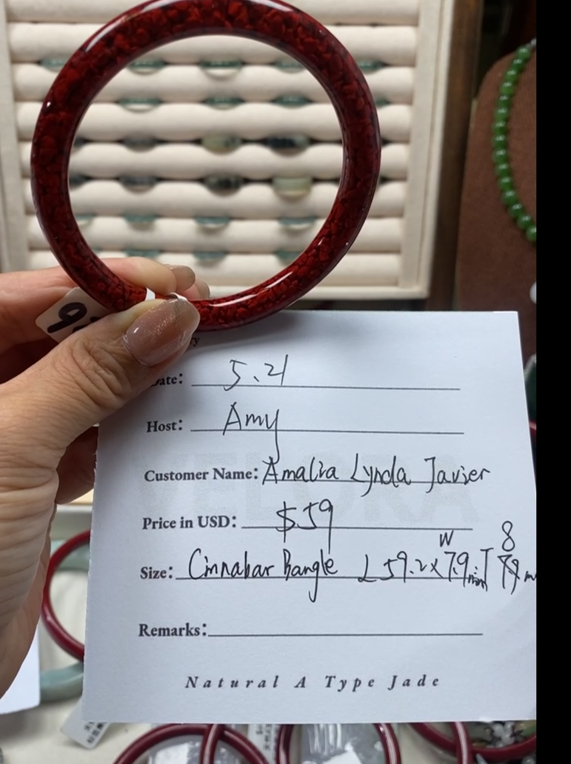 Amalia Lynda Javier   Special Link from Velora Jewelry